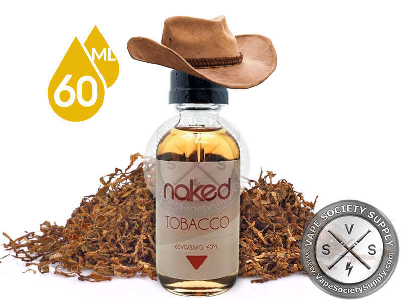 Naked 100 - Tobacco American Cowboy - E-liquid/Vape Juice/Smoke Juice 60ml 3mg