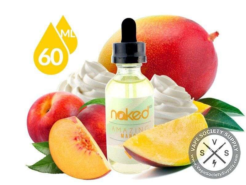 Naked 100 - Amazing Mango - E-liquid/Vape Juice/Smoke Juice 60ml 3mg