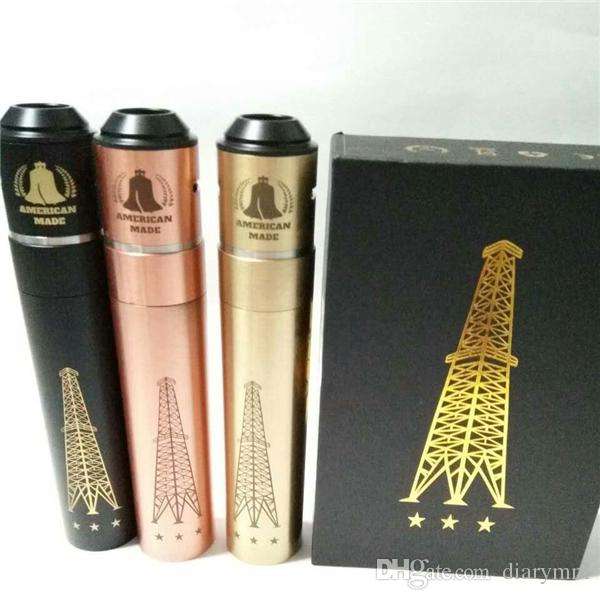 American Made Rig V3 Mech Mod Mechanical Mod RDA RBA Kit/ Vaporizer / Vape