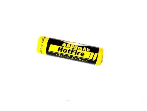 Two AMP 4800 MaH 18650 HIGH DRAIN/ HIGH AMP RECHARGEABLE VAPE BATTERY (A Pair) HOTFIRE