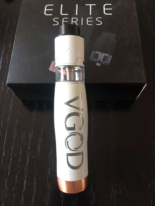 VGOD Elite Style Mechanical Mech Mod + VGOD Tricktank Pro RDTA RBA Kit / Vaporizer / Vape