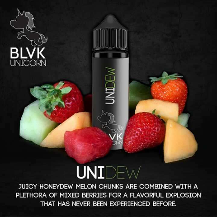 BLVK Unicorn Ejuice 60ml- UniDEW Eliquid - E-liquid/Vape Juice/Smoke Juice 60ml 3mg