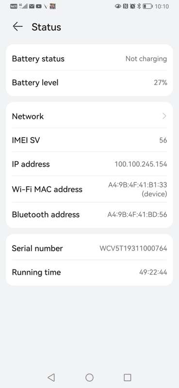 Huawei P 30 128 Gig (including accesseries)