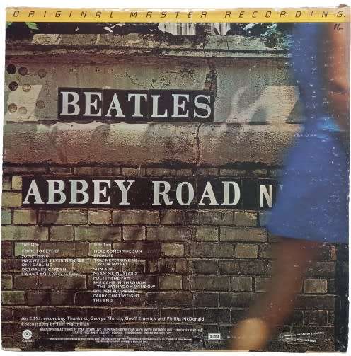 The Beatles Abbey Road Vinyl - 1980