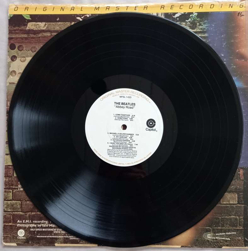 The Beatles Abbey Road Vinyl - 1980