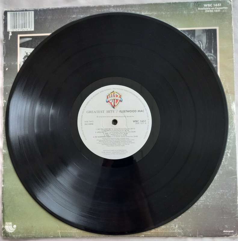 Fleetwood Mac Greatest Hits Vinyl LP - 1988