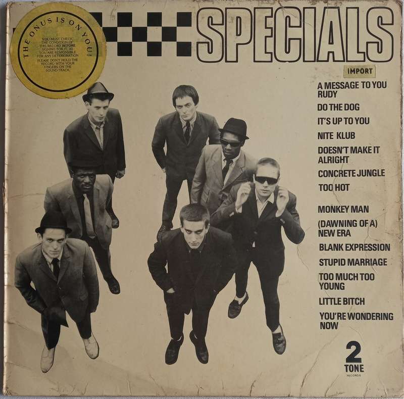 2 Tone Specials Vinyl LP - 1979