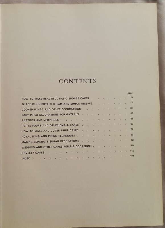 Womans Own Book of Cake Decorating and Cake Making, 1971