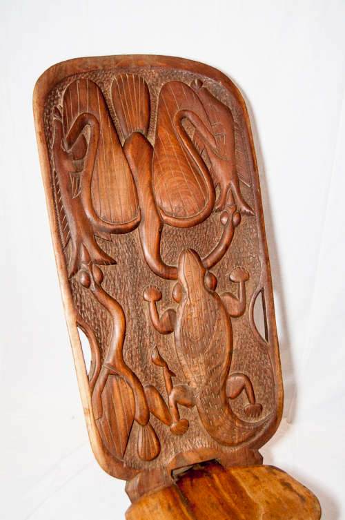 ***African Wooden Folding Chair***