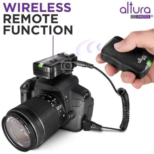 E-TTL Speedlite Flash Kit with Wireless Trigger for CANON DSLR by Altura Photo®
