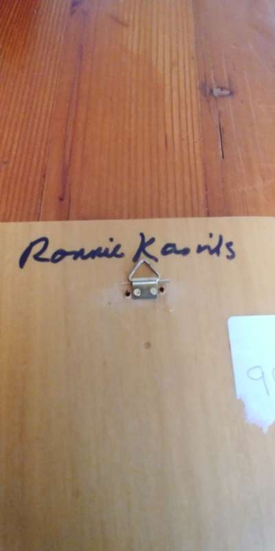 Unique Plaque presented to Ronnie Kasrils