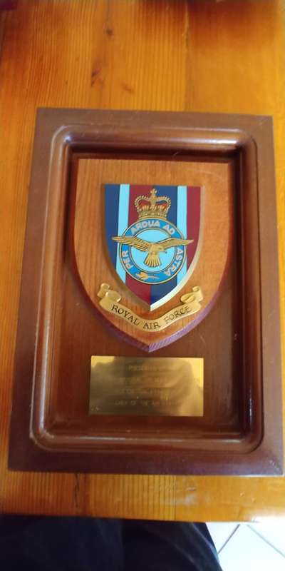 Unique Plaque presented to Ronnie Kasrils