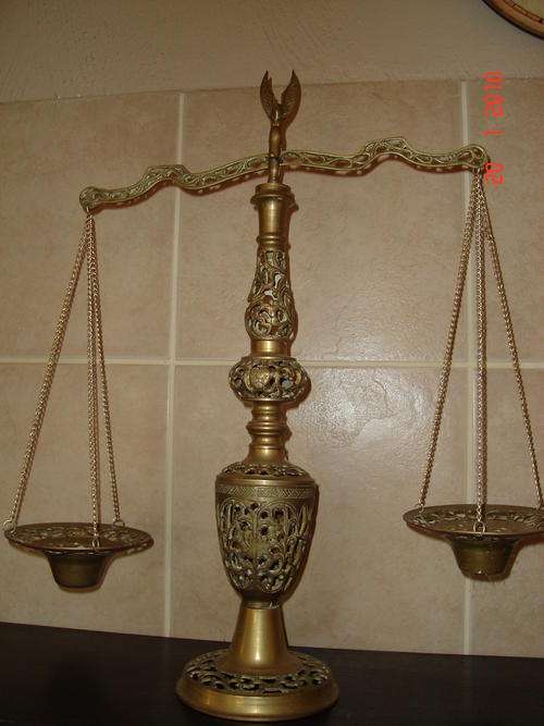 Brass scale