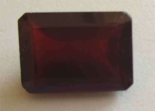 14.00 x 10.00 mm, Emerald cut  Genuine  Garnet 8,59 ct.