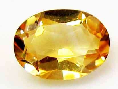 8.00 x 6.00 mm Oval cut Citrine 1.16 ct