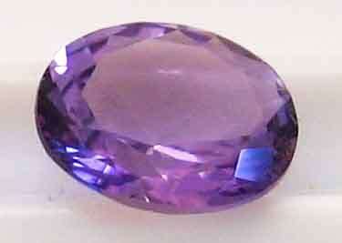 10.00 x 8.00 mm Oval cut Amethyst 2.14 ct.