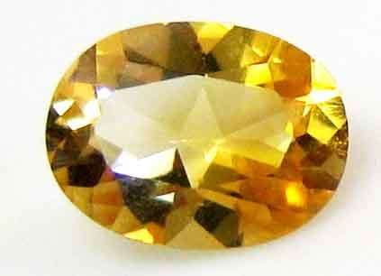 Citrine 14.00 x 10.00 mm Oval 4.93 ct.