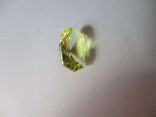 14.00 x 10.00 fancy cut Lemon Quartz  5.08 ct