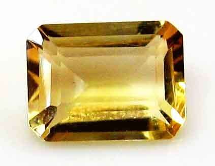 7.00 x 5.00 mm Emerald facet cut Citrine 0.91 ct