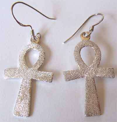 925-Solid Sterling Silver `Cross  Earrings