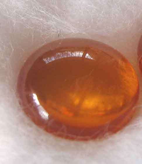 10.00 x 8.00mm Oval Amber 1.08 ct