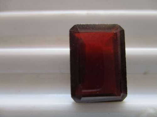 14.00 x 10.00 mm Emerald cut Garnet  8.03 ct.