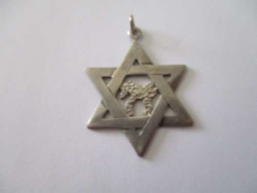 Sterling Silver  Star of David  Pendant