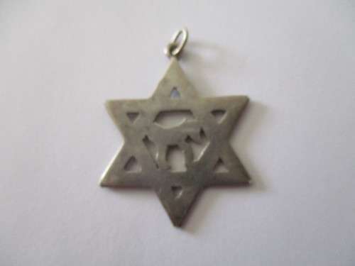 Sterling Silver  Star of David  Pendant