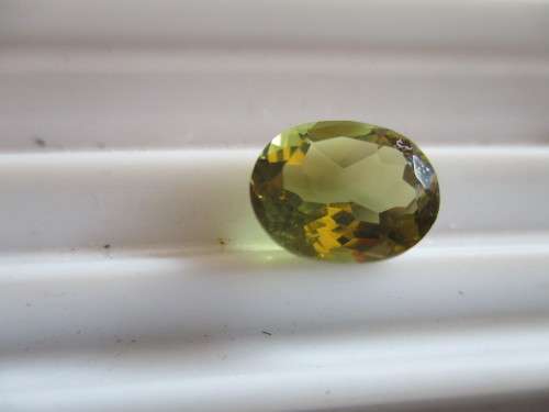 2.61 ct Lemon Quartz Facy cut 10.00 x 8.00mm oval