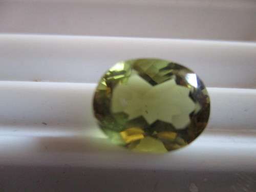 2.61 ct Lemon Quartz Facy cut 10.00 x 8.00mm oval