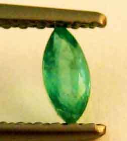 2.60 x 5.40 mm Marquise cut Emerald .16ct