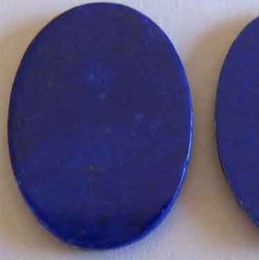 14.00 x 10.00mm Oval flat Lapis Lazuli 3.81ct.
