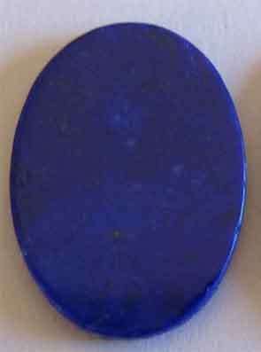 Genuine 20.00 x 15.00mm Oval flat cut Lapis Lazuli 7.60 ct.