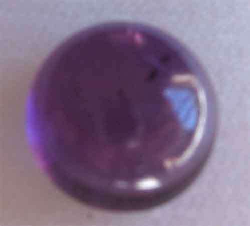 11.00 mm Round Cab. Amethyst 4.44ct.