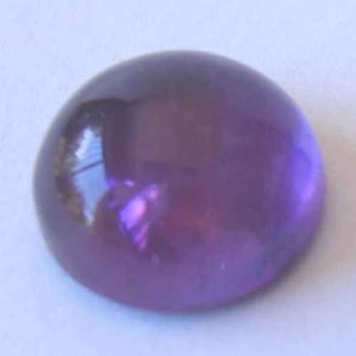 11.00 mm Round Cab. Amethyst 4.44ct.