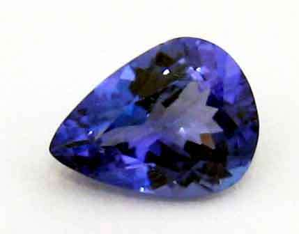 6.00x 4.00mm AAA  Pear cut Tanzanite   0.36ct