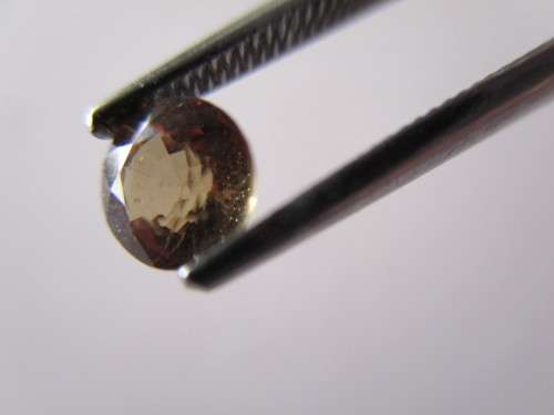 4.70mm Round cut Genuine Yellow Sapphire 0.56ct.