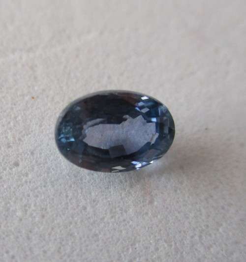 6 x 4 mm Oval cut Blue Sapphire 0.77ct.