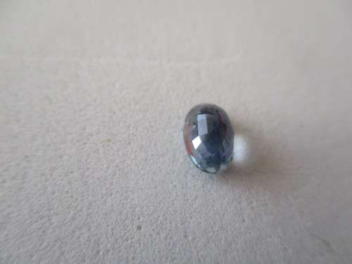 6 x 4 mm Oval cut Blue Sapphire 0.77ct.