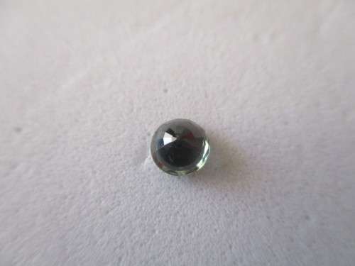 0.47ct  Round cut Blue sapphire