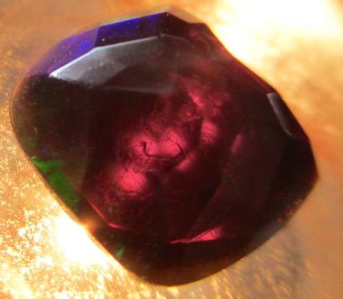 2.08ct Fire Sparkling 100%Natural Welo Black Opal