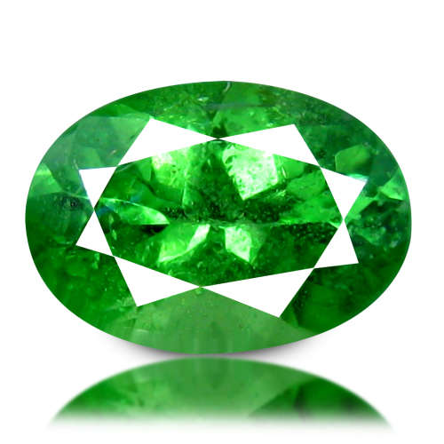0.78ct Intense Green Tsavorite 100% Natural