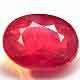 5 x 4 mm Oval cut Genuine Ruby 0.30 ct