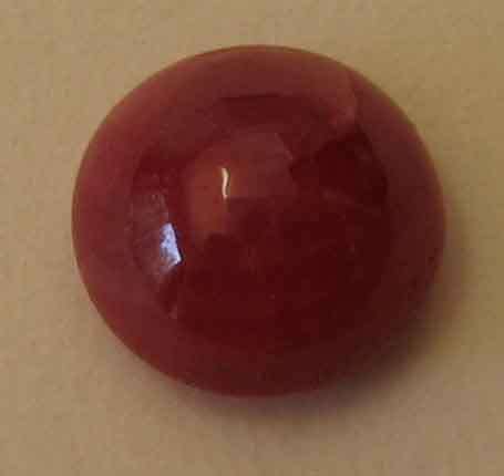 1.80 cts. Natural Ruby Round cut 7.00mm