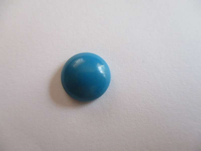 12.00mm Round cut Turquoise 3.77 ct.
