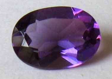 6.90 x 5.00 mm Oval cut Amethyst 0.64 ct.