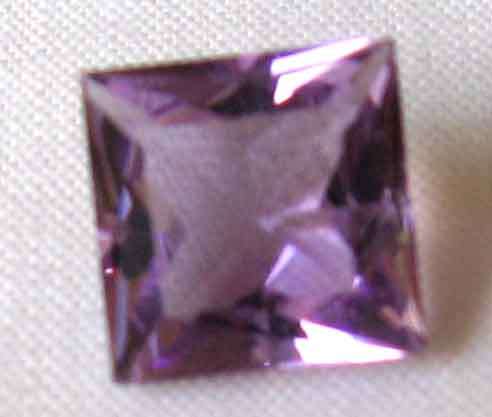 8.00 x 8.00 mm Square cut  Amethyst  2.43 cts.