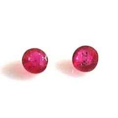 5Pieces of 1.75 mm Round cut Rubies, T.W. 0.17 ct