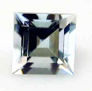 4.75 x 4.75 mm square cut Aquamarine 0.51 cts