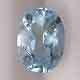 7.20x 5.20 mm Oval cut aquamarine 0.79 cts.